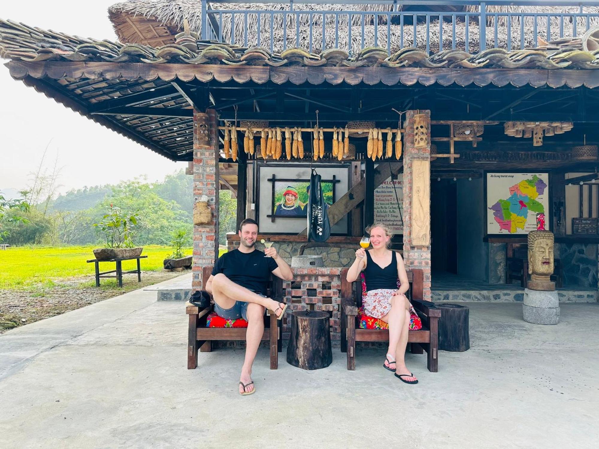 Ban Bang Ecolodge Tours & Motorbike Rental Ha Giang Exterior foto