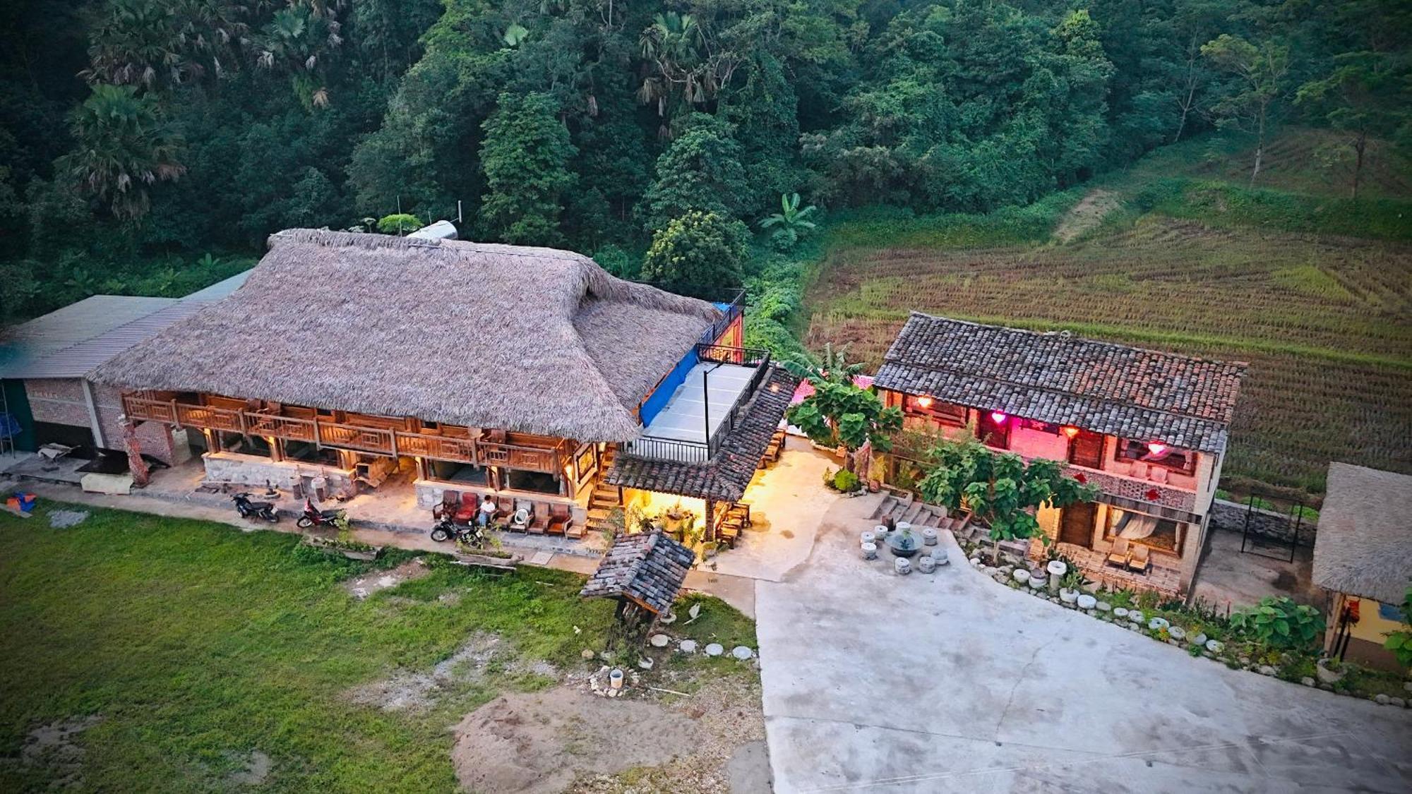Ban Bang Ecolodge Tours & Motorbike Rental Ha Giang Exterior foto