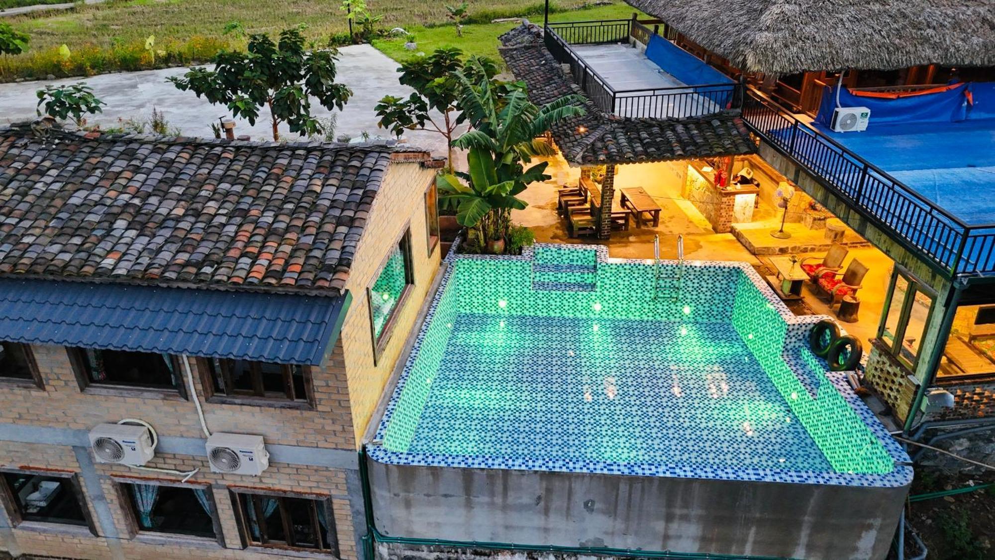 Ban Bang Ecolodge Tours & Motorbike Rental Ha Giang Exterior foto